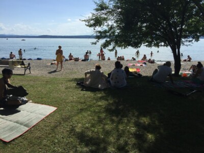 Wesslinger See; German class in daily life situations Munich, best price performance ratio in Munich, German course B1 level German course B2 level in the cassroom with good teachers but also outside the classroom